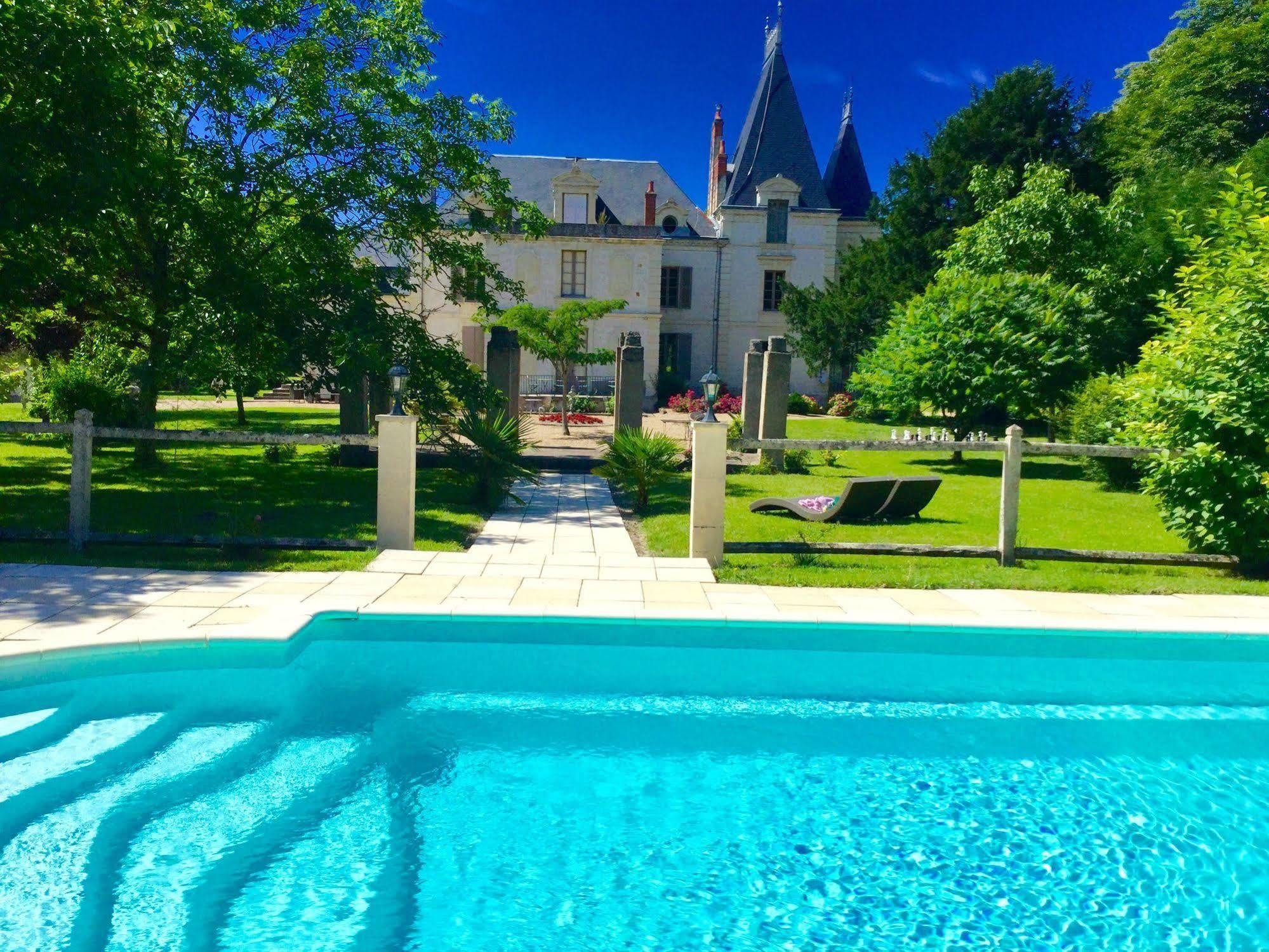 Château De La Coutancière - Hotel Brain-sur-Allonnes Esterno foto